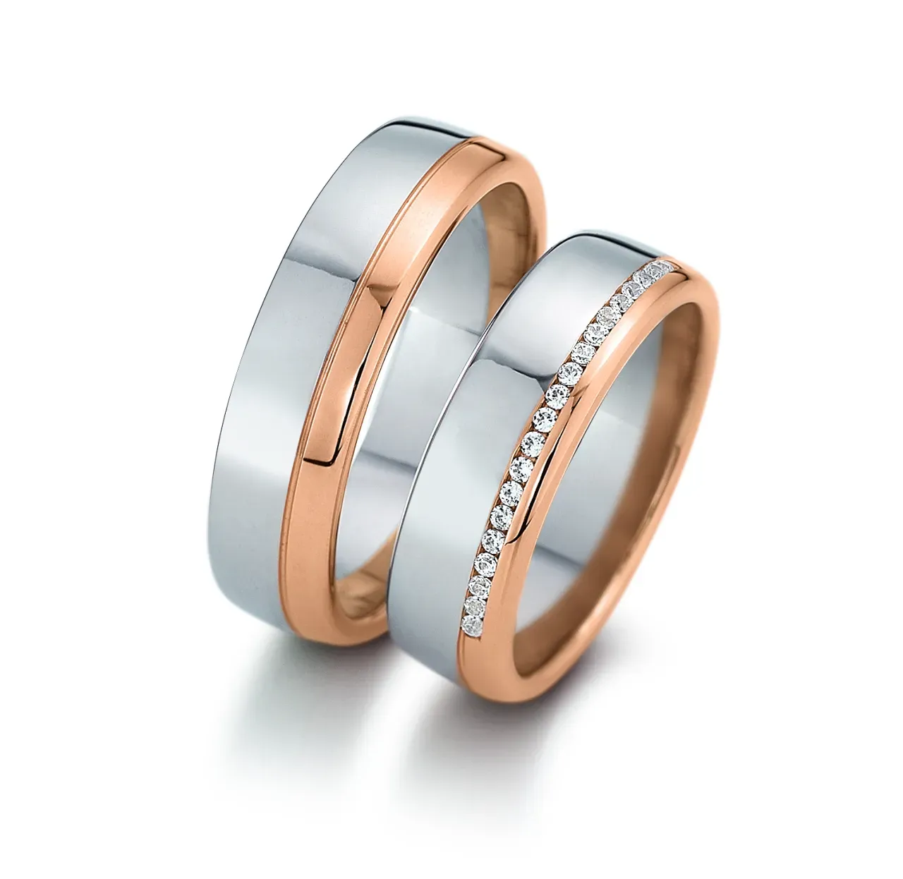 Bi-Color Eheringe von Gerstner GER-113