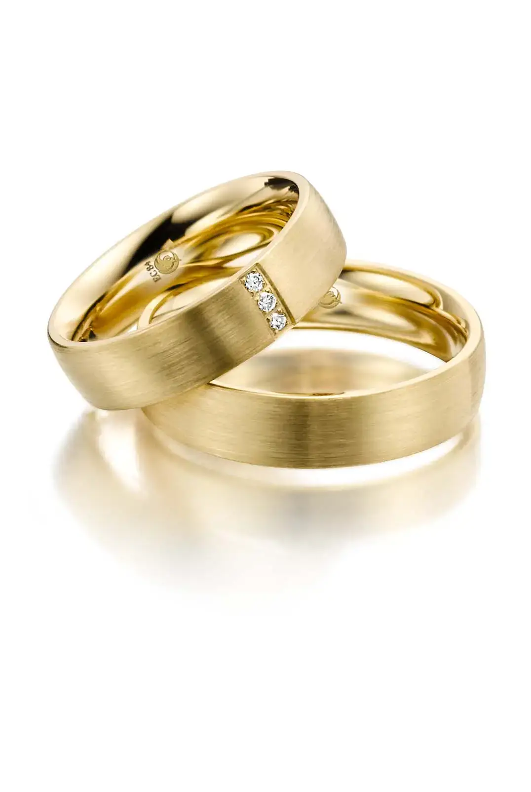 Gelbgoldene Trauringe GG-064
