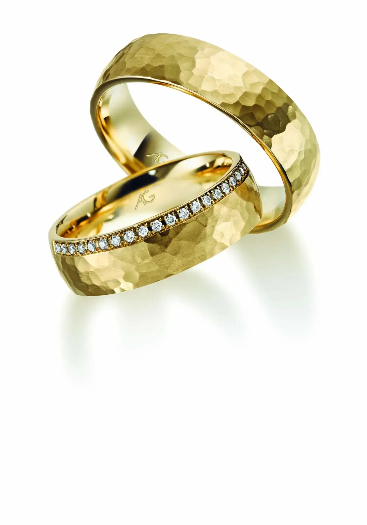 Gelbgoldene Trauringe GG-013